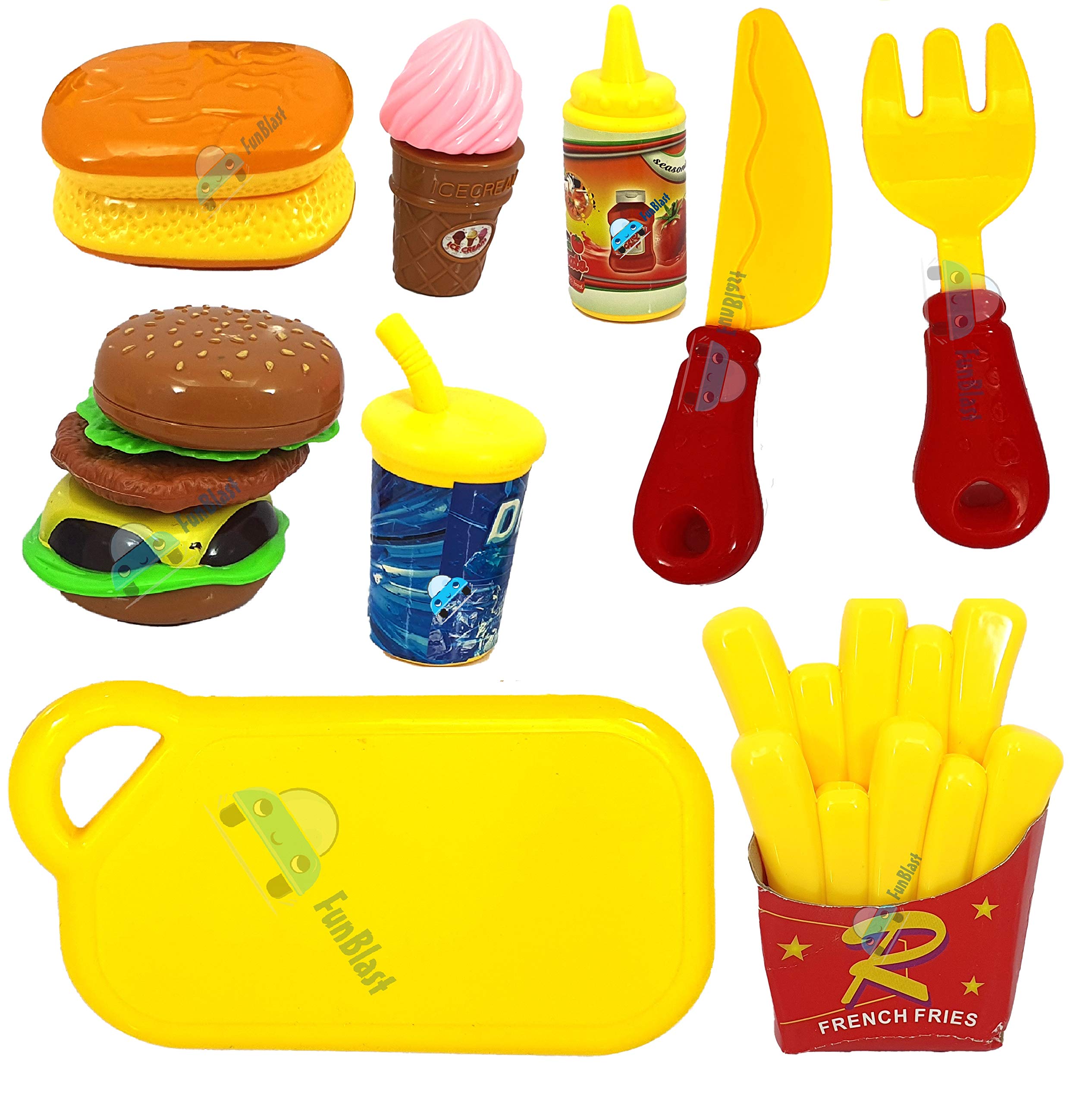 Buy FunBlast Happy Meal Play Set for Kids – Fast Food Play Set for Kids ...