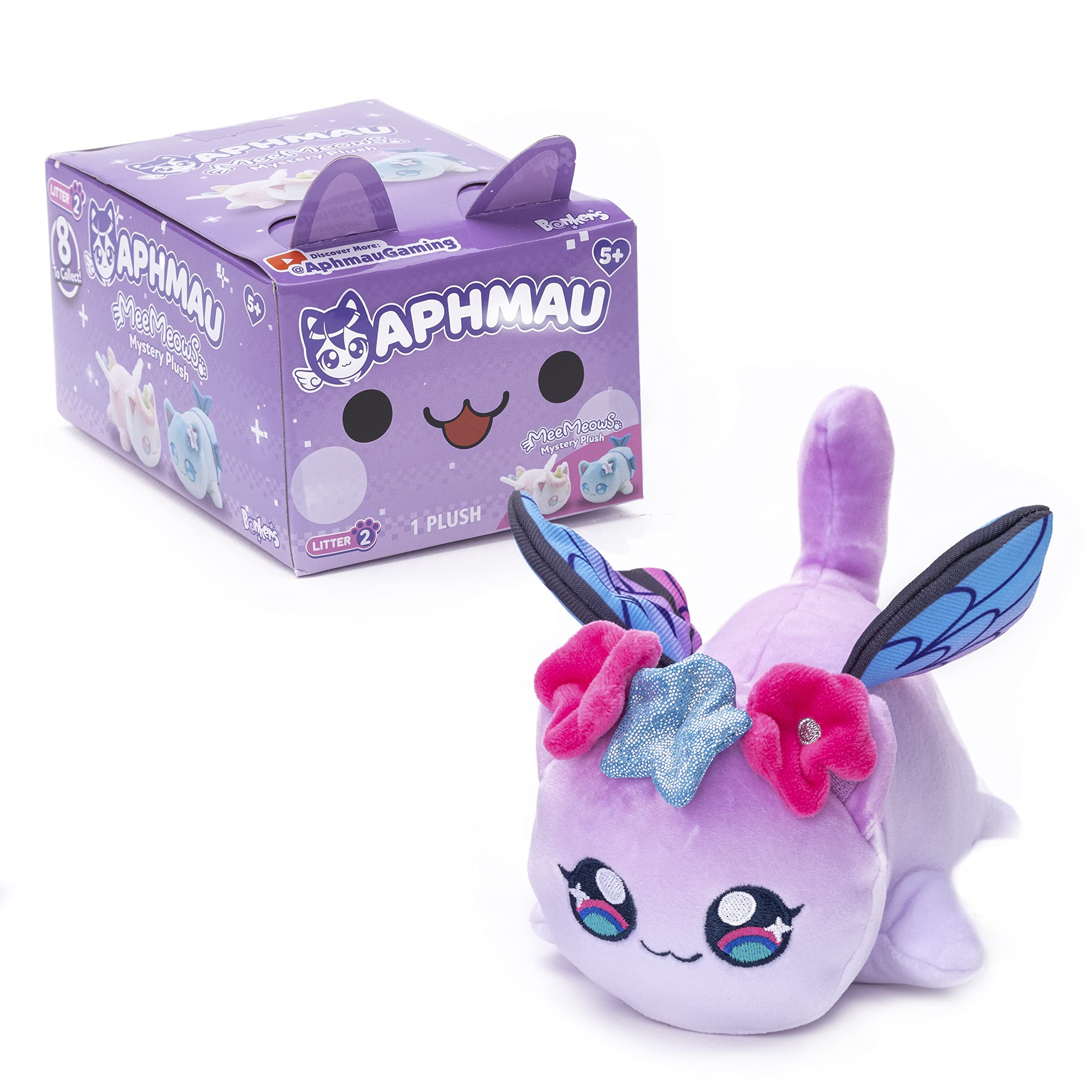 Aphmau 6" Collectible Plush; YouTube Gaming Channel; Blind Box; 1 of 8 Possible MeeMeows - Series 2