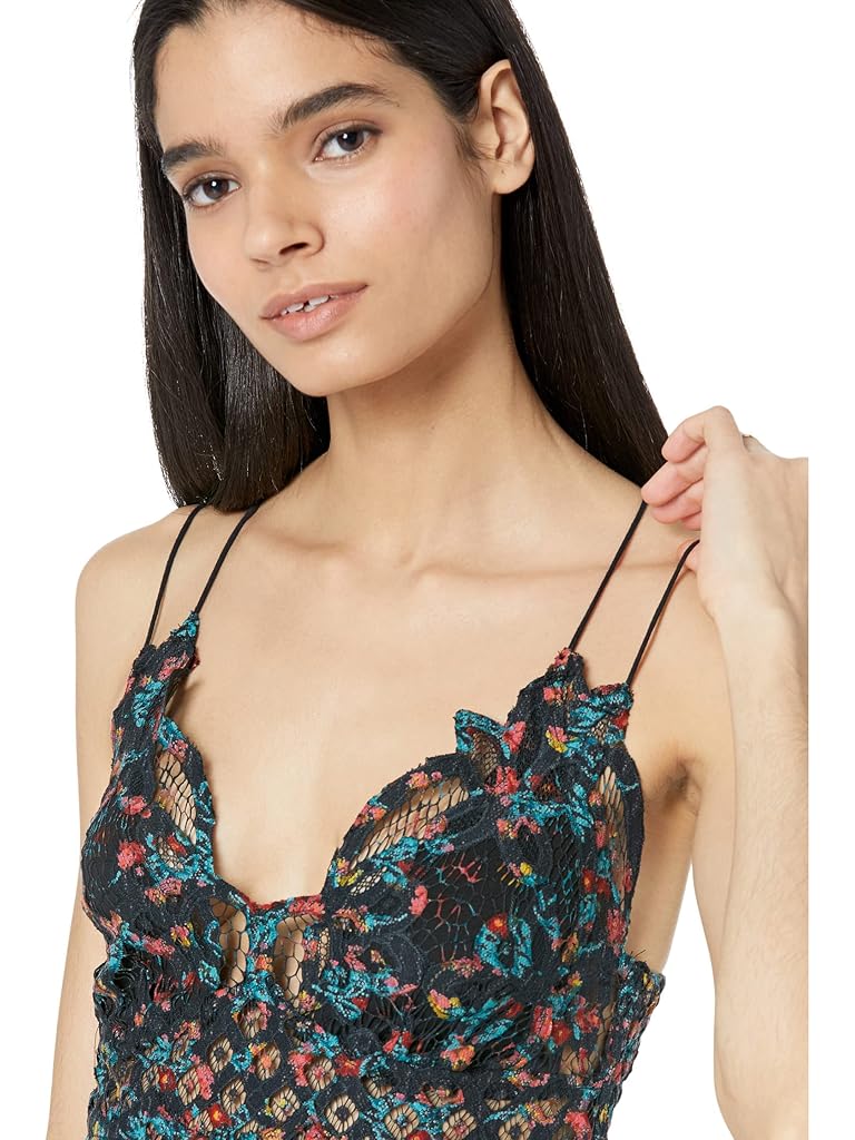 Free People Adella Printed Mini Slip