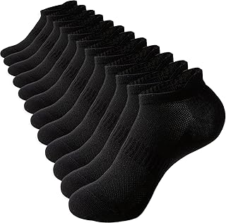 Irisbear Ankle Socks for Women, Running Athletic Low Cut Tab Socks Sports No Show Socks 6-Pairs