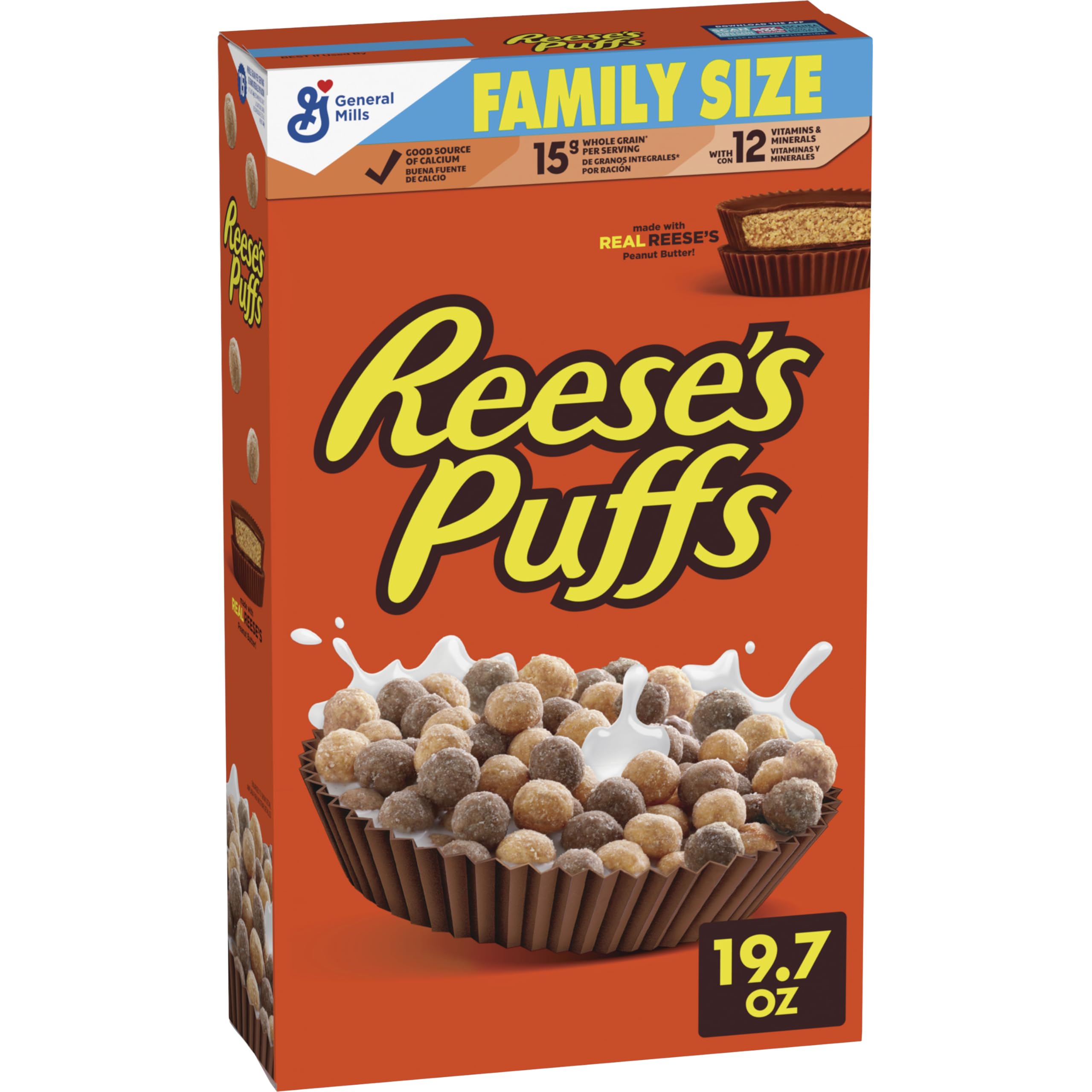 Reese's PuffsGMI Reese Family Size 14/19.7 oz