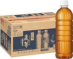 アサヒ飲料 十六茶麦茶 ラベルレスボトル 660ml×24本 [お茶] [ノンカフェイン]