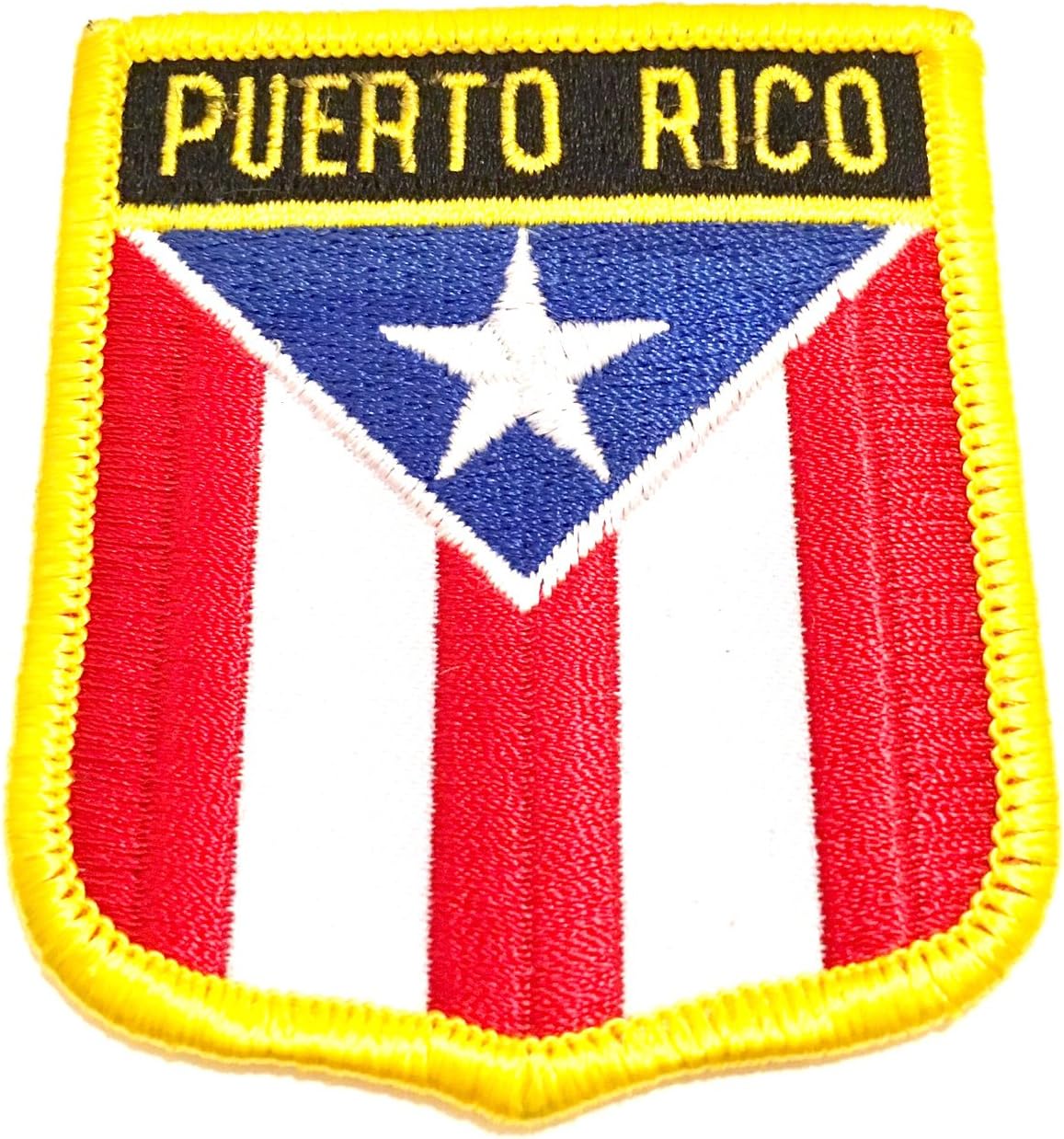 Amazon.com: Puerto Rico Flag, Patch,Puerto Rican Pride, Easy Iron on ...