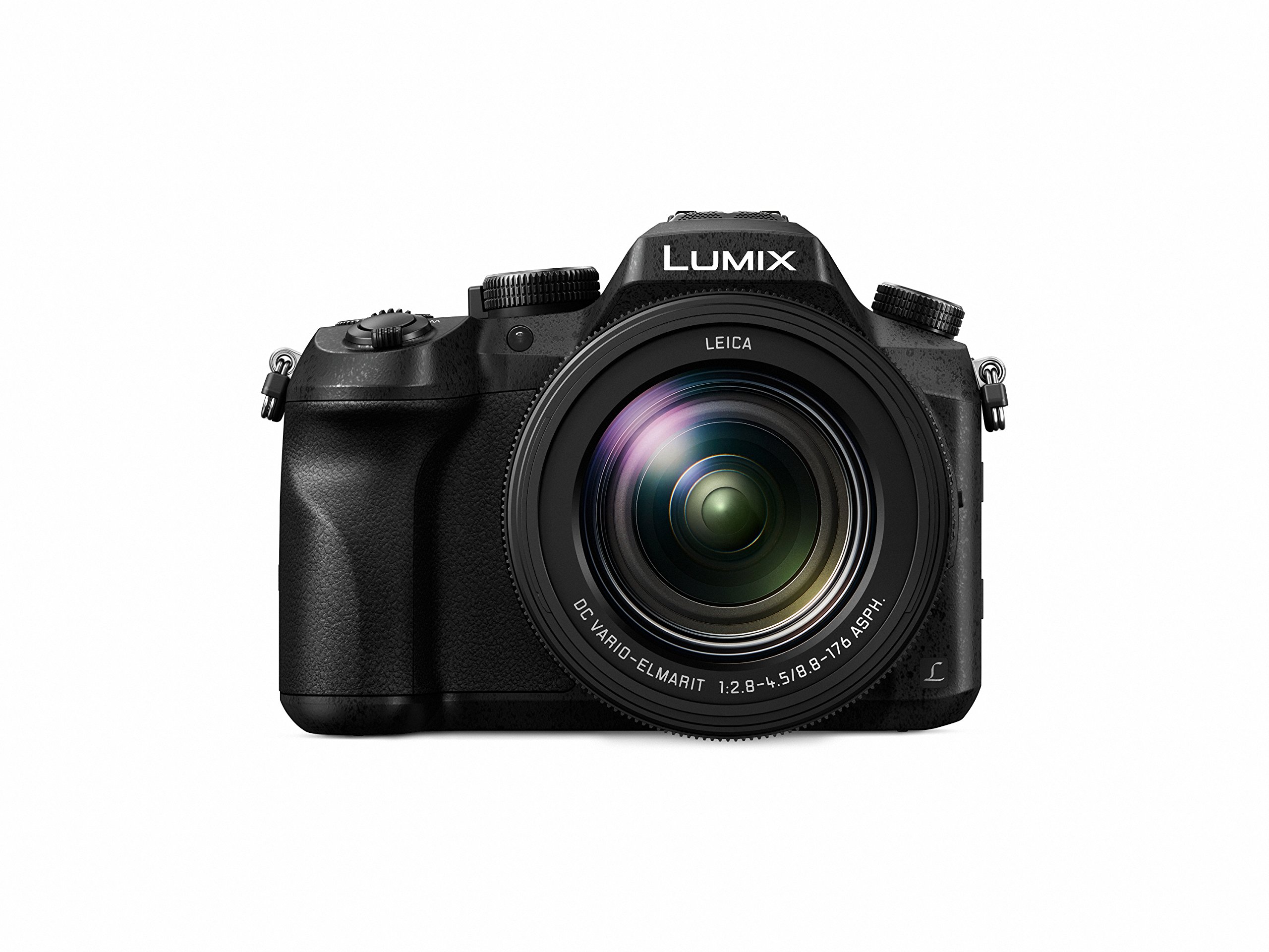 Panasonic LUMIX FZ2500 4K Point and Shoot Camera, 20X LEICA DC VARIO-ELMARIT F2.8-4.5 Lens, 21.1 Megapixels, 1 Inch High Sensitivity Sensor, 422 10-bit, HDMI Out, DMC-FZ2500 (USA BLACK)