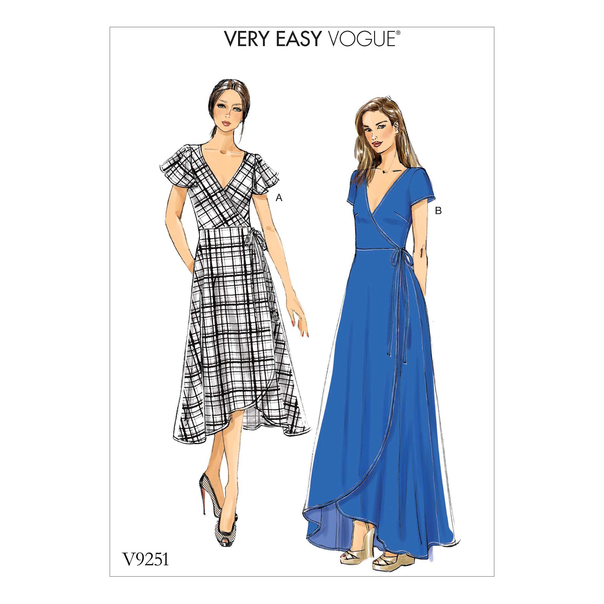 Dress sewing patterns vogue