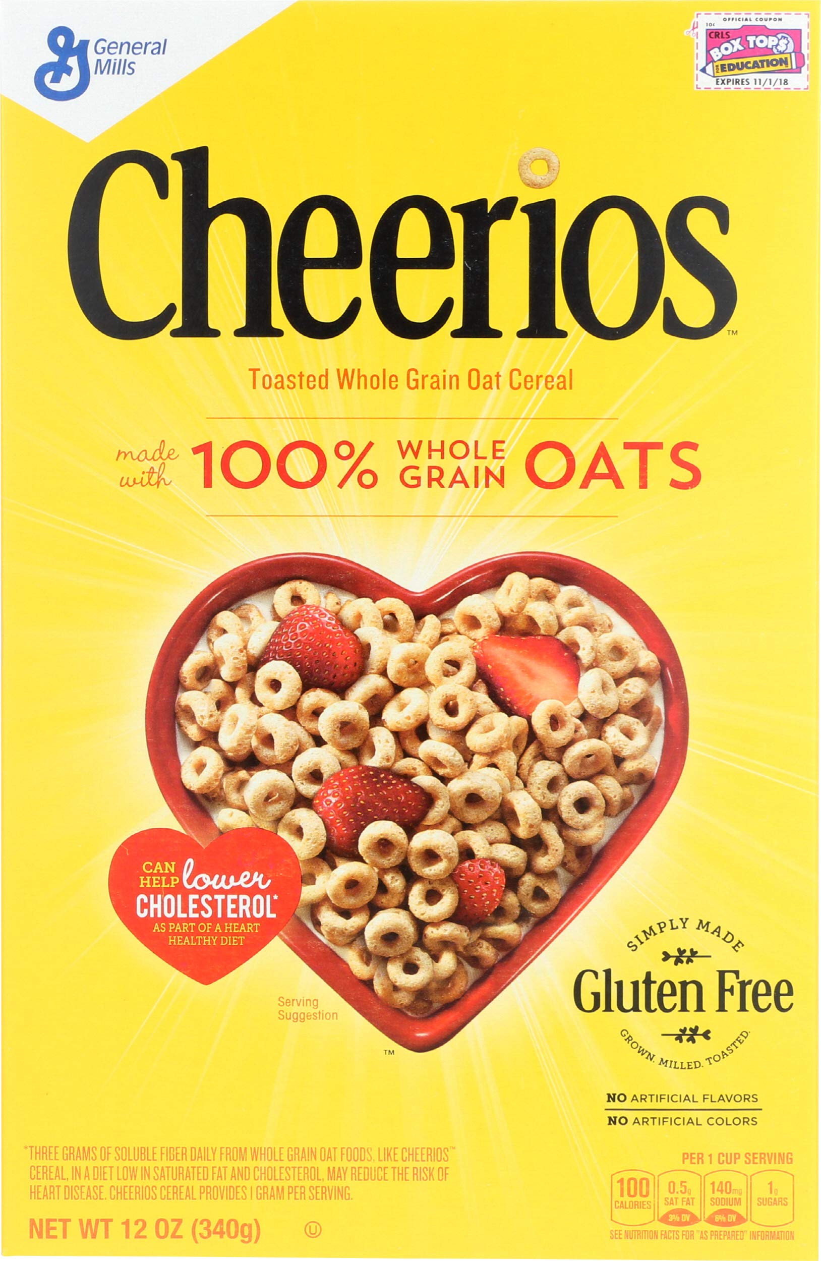 Cheerios Original Cereal 340g by General Mills