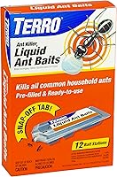 TERRO T300B Indoor Liquid Ant Killer , 12 Bait Stations