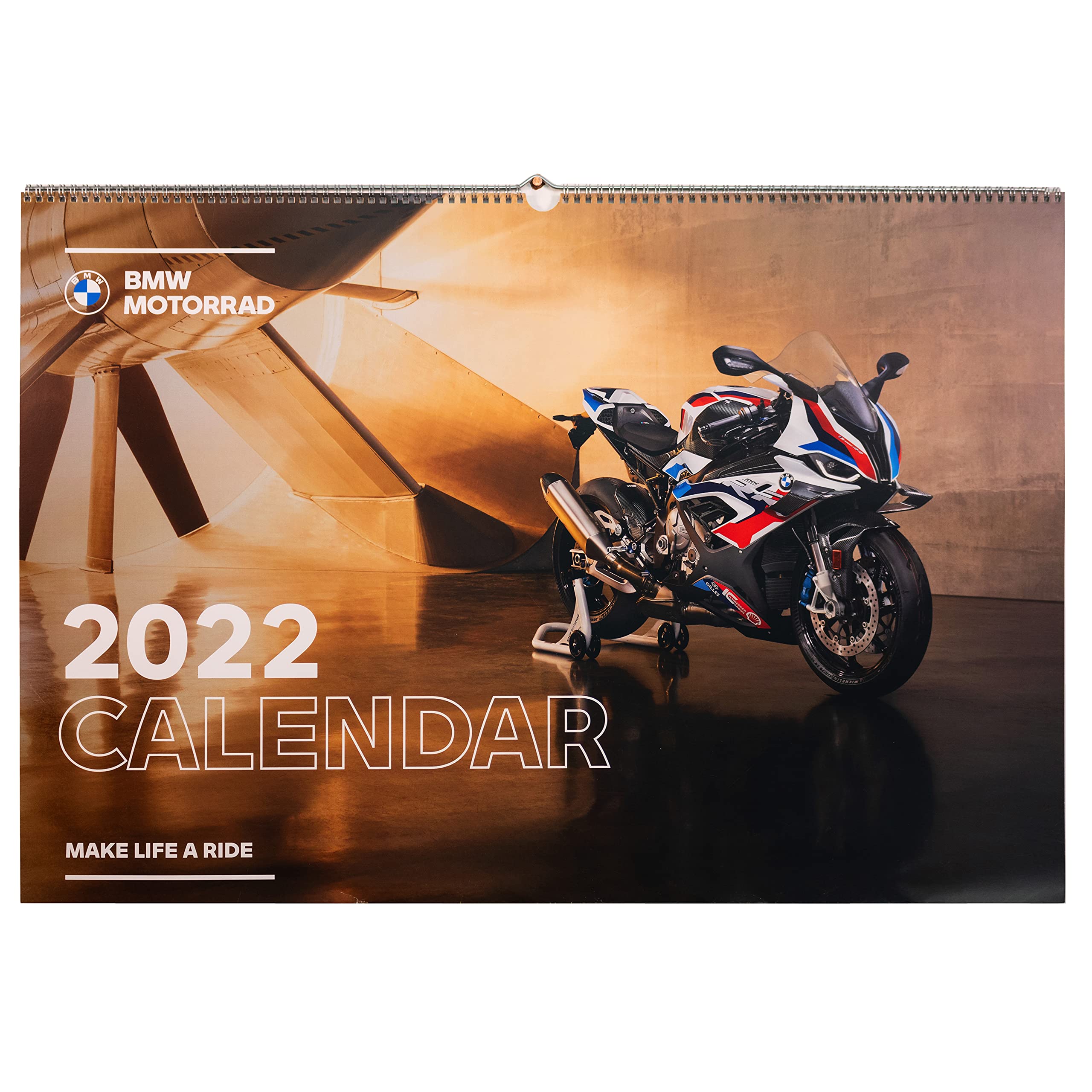 Buy Official Licensed BMW Motorrad 2022 Calendar monthtoview wall