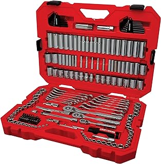 CRAFTSMAN Mechanics Tool Set, 1/4 and 3/8 Inch Drive, 189 Piece (CMMT12134)