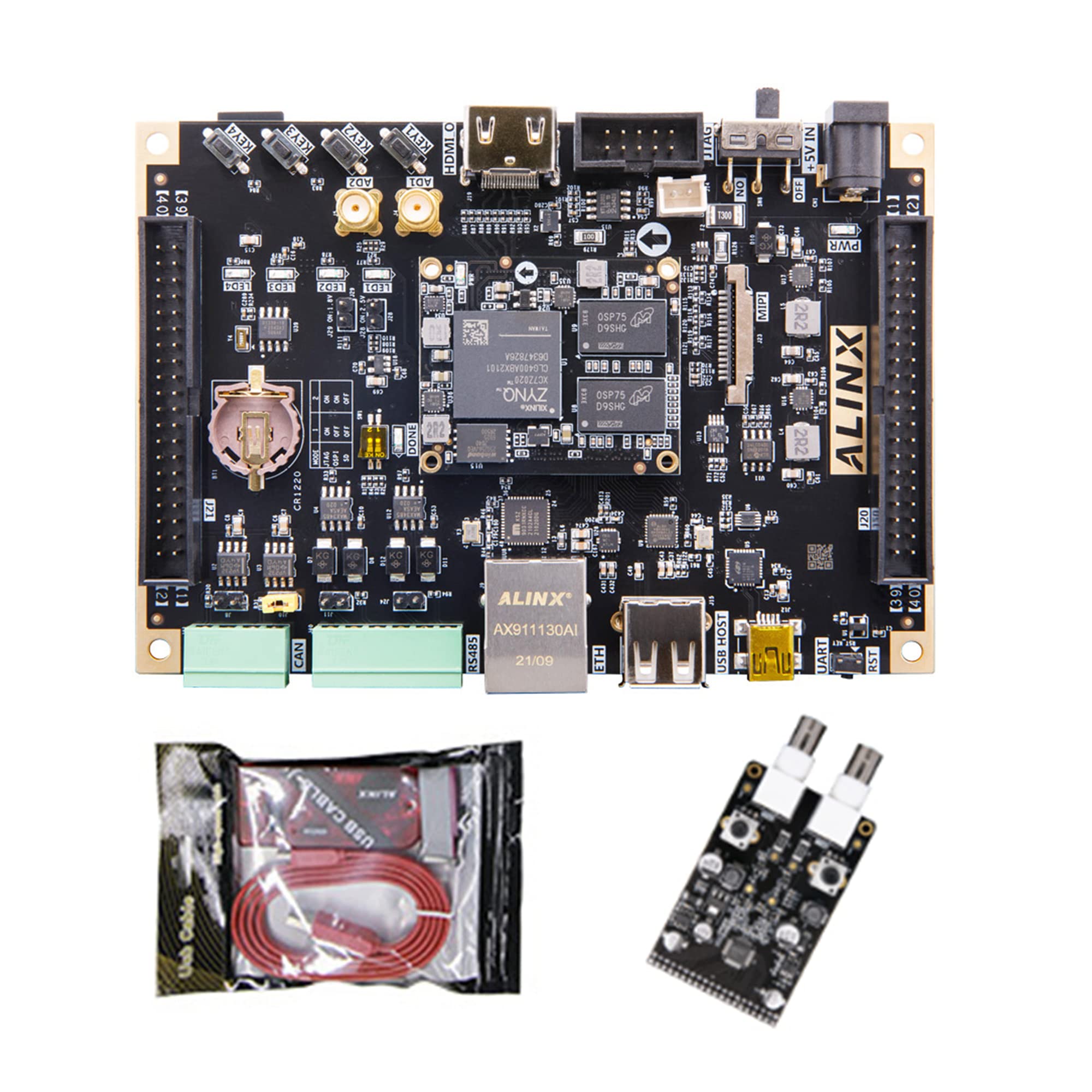 MiiElAOD AX7Z010: XILINX Zynq-7000 SoC XC7Z010 FPGA Development Board ZYNQ 7000 7010 ARM (AN9767 Package)