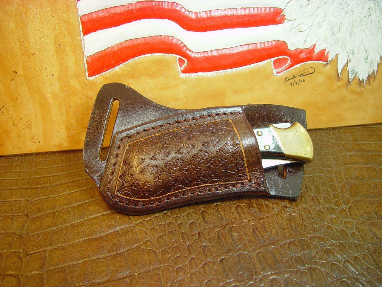 Leather knife sheath patterns