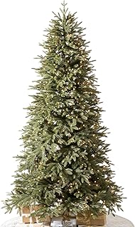 Balsam Hill 9ft Pre-Lit Stratford Spruce Artificial Christmas Tree with Clear Incandescent Lights