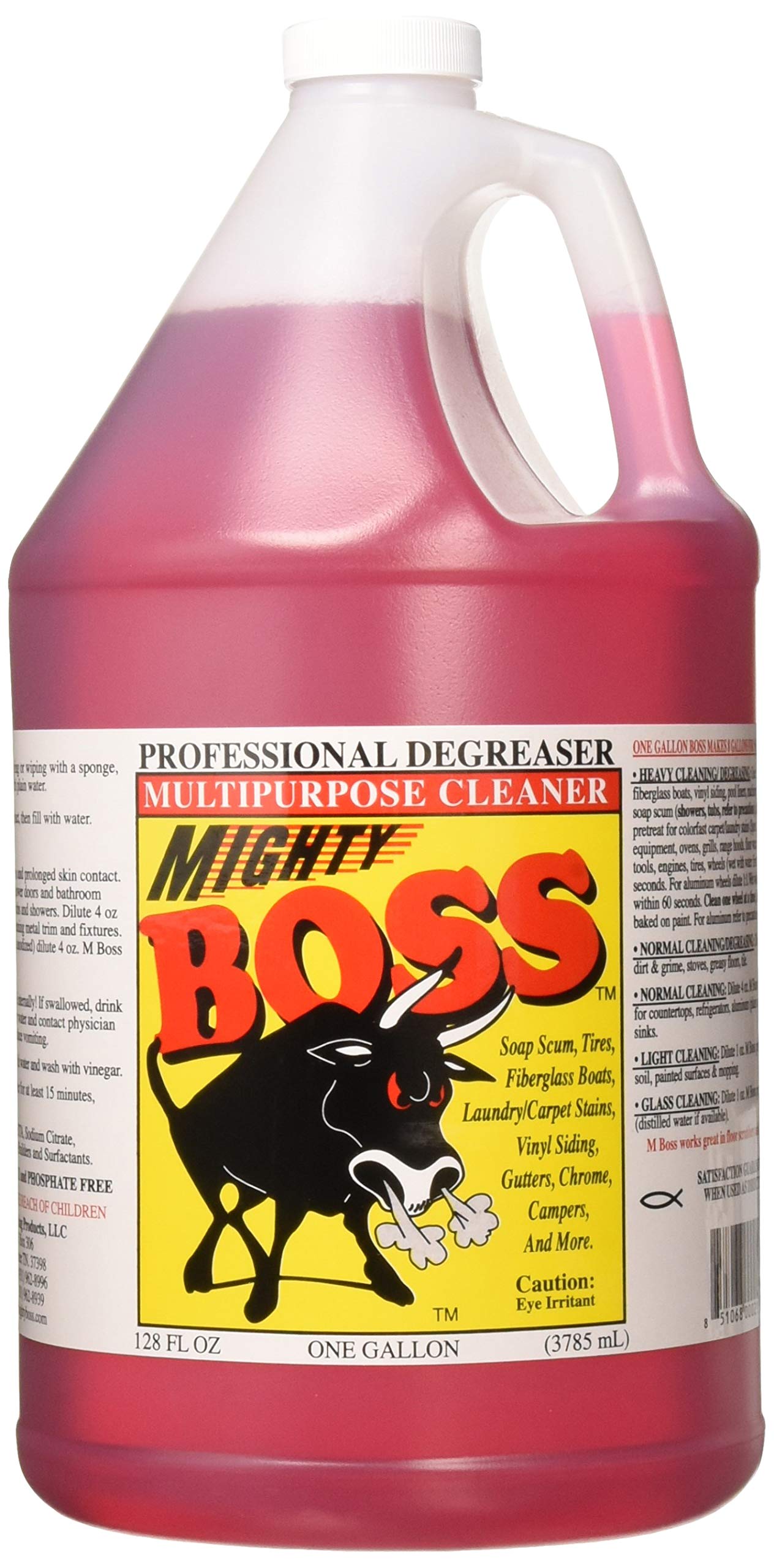 ZOOM CLEANING PROD21MB4 Gal Mighty Boss Cleaner, 1 gal