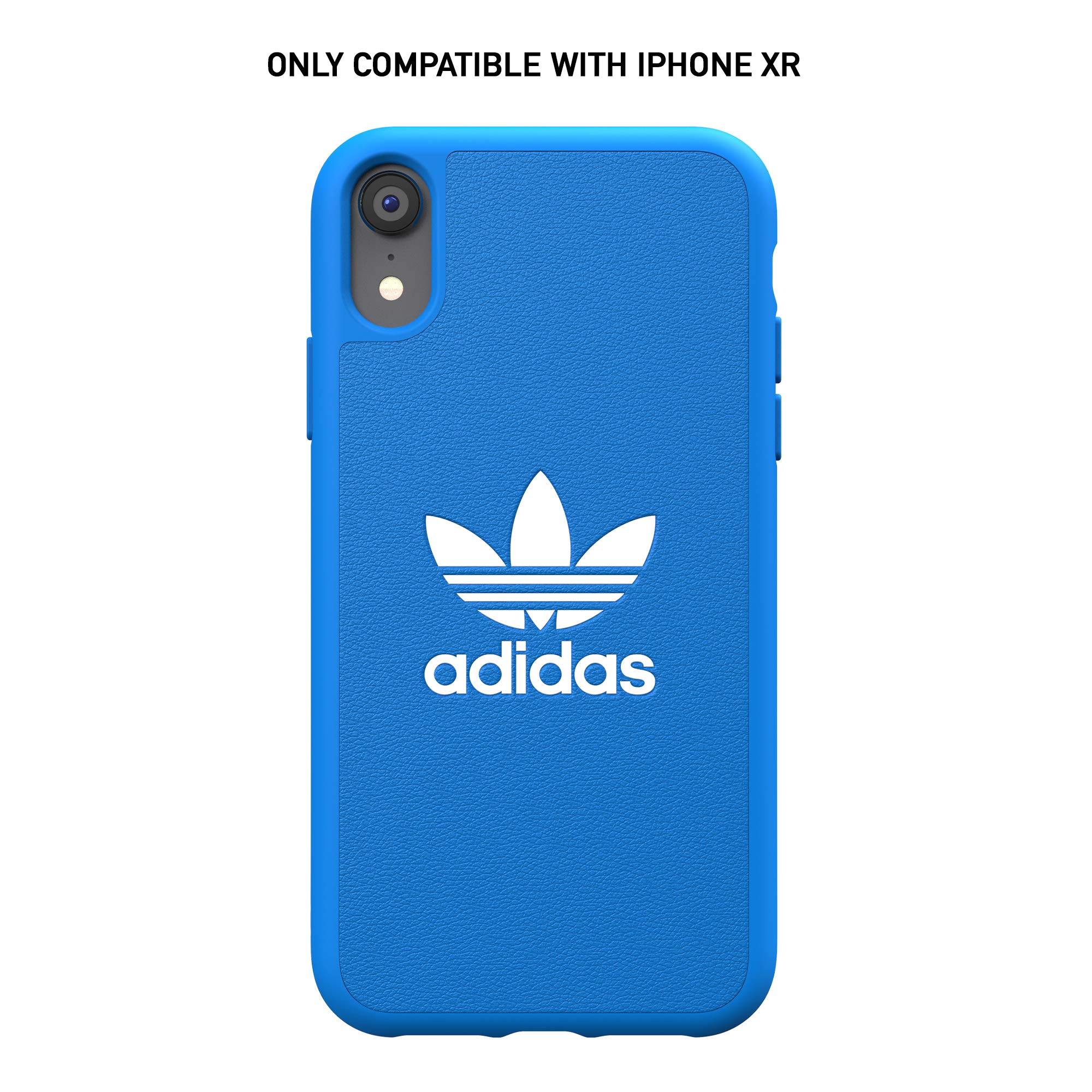 Amazon Com Adidas Moulded Basic Mobile Phone Case 15 5 Cm 6 1 Blue Mobile Phone Cases Case Apple Iphone Xr 15 5 Cm 6 1 Blue