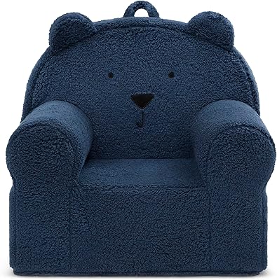 GAP babyGap Sherpa Bear Chair - Greenguard Gold Certified, Navy