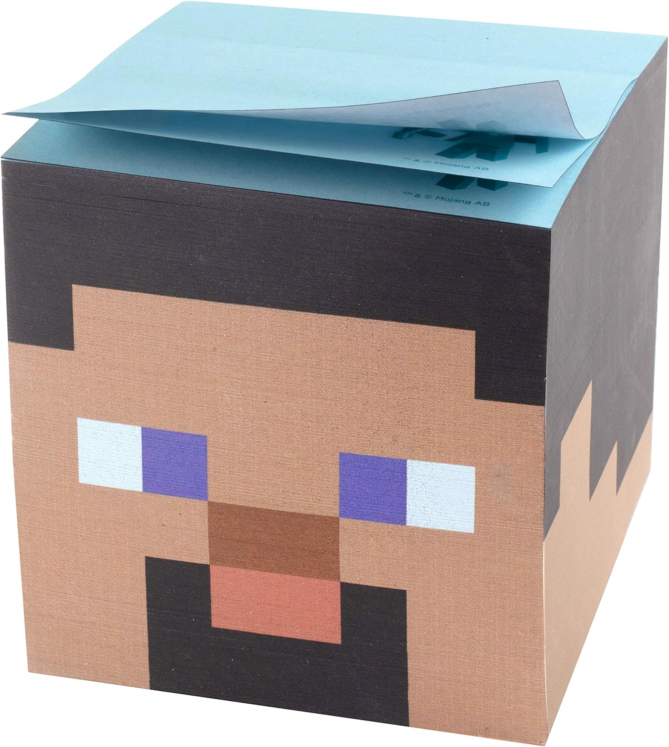 Amazon.com : Minecraft Steve Sticky Notes Cube, 800 Sheets - 3x3 Self ...