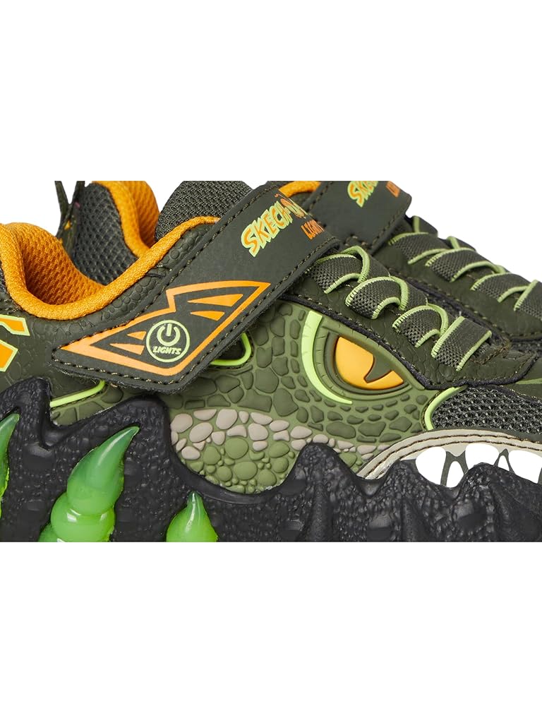 Olive SKECHERS KIDS Skech-O-Saurus Lights 2.0 400121L (Little Kid/Big Kid)