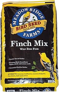 Meadow Ridge Farms Finch Mix Wild Bird Seed, 20-Pound Bag