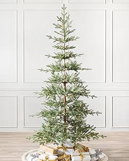 Balsam Hill 6.5ft Pre-Lit Alpine Balsam Fir Artificial Christmas Tree with LED Clear Fairy Lights Lights