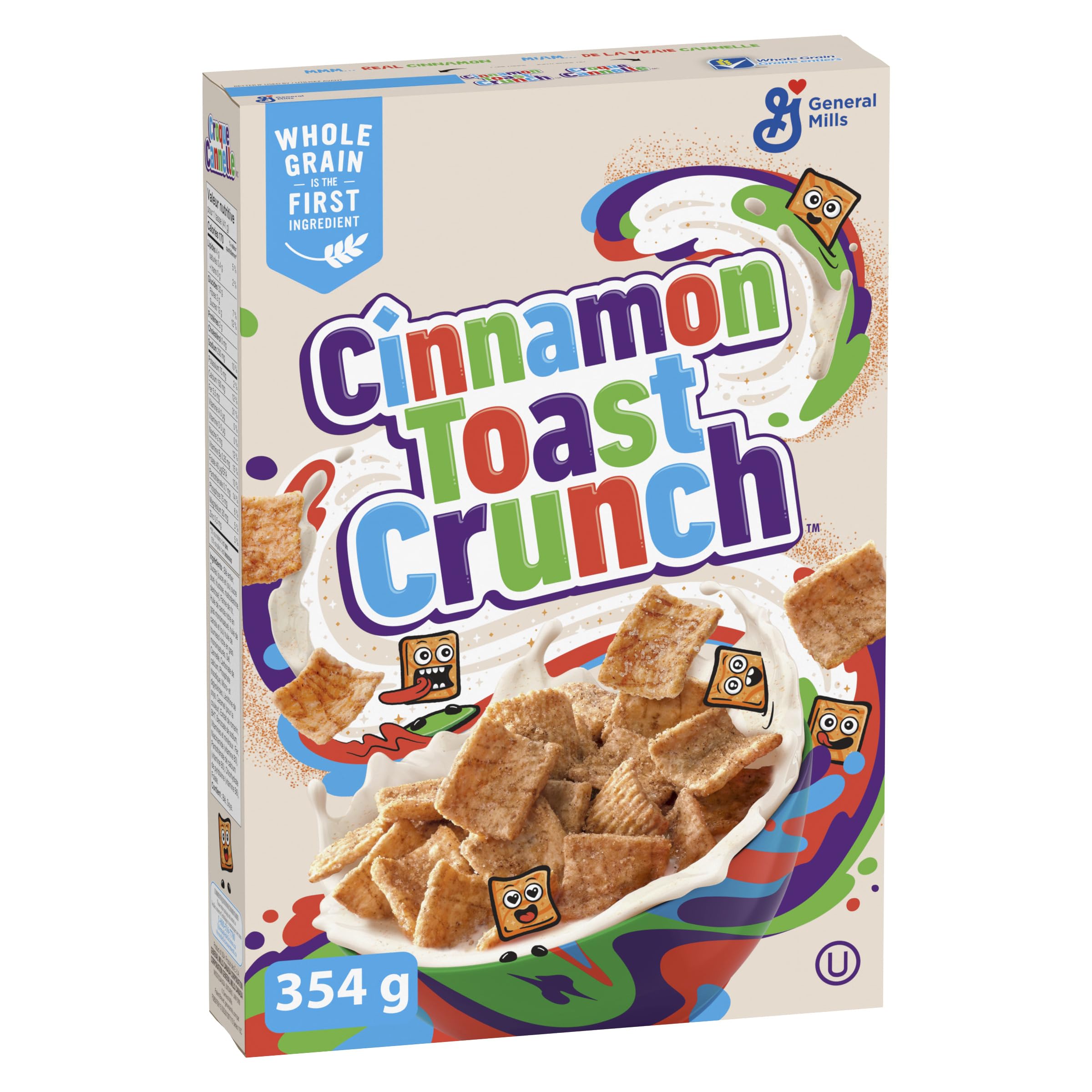 Cinamon Toast Crunch Cereal 354g - General Mills Canada