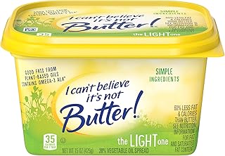 I Can't Believe It's Not Butter! Buttery Spread, Light, 15 oz