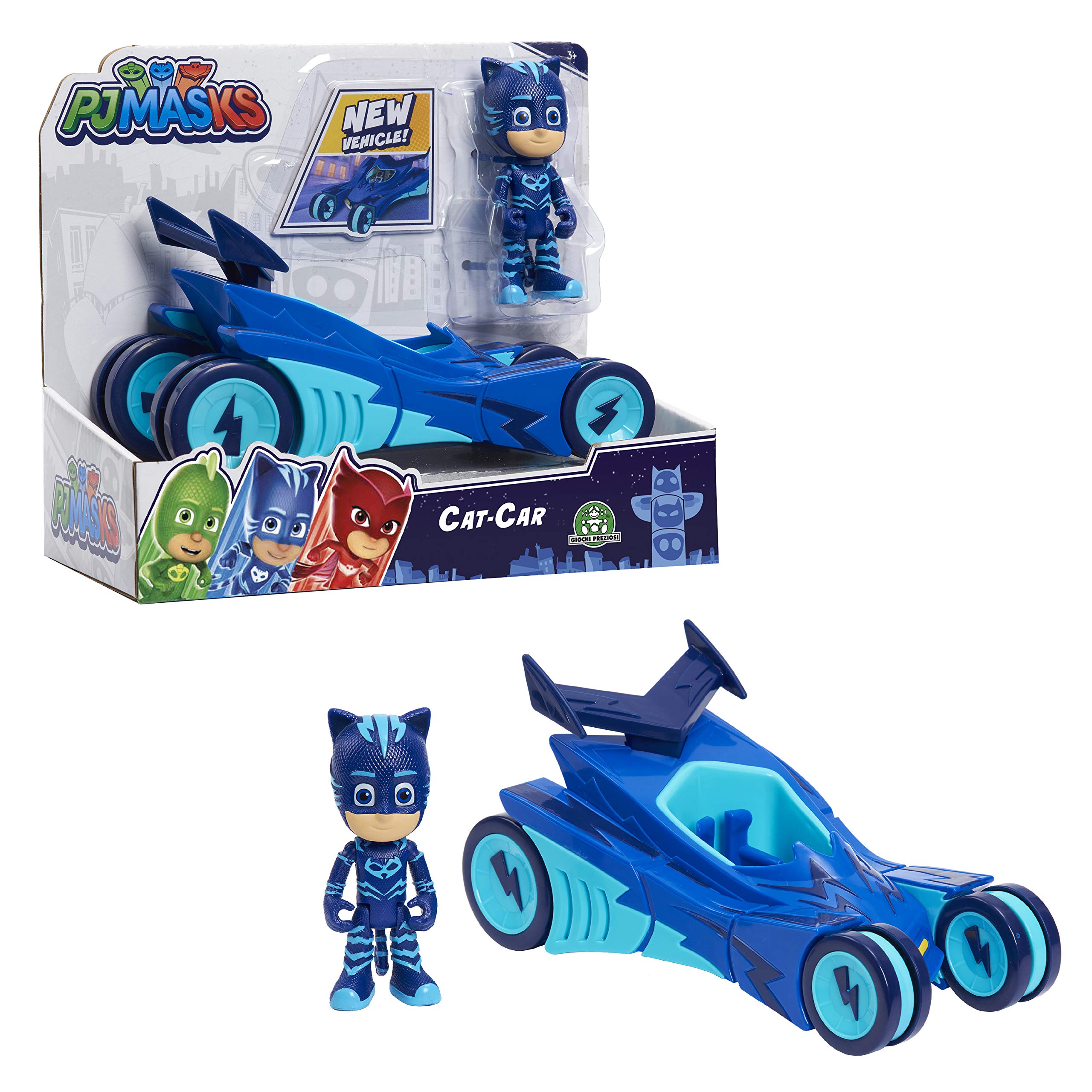 JP PJ Masks PJMB9220 PJ Masks Vehicle & Figure - Series 2 - Catboy