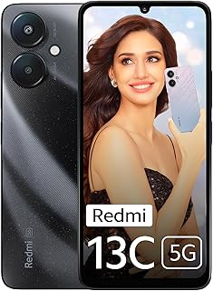 Redmi 13C 5G (Starlight Black, 8GB RAM, 256GB Storage) | MediaTek Dimensity 6100+ 5G | 90Hz Display