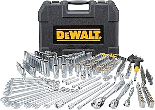 DEWALT Socket Set, 1/4", 3/8", 1/2" Drive, SAE/Metric, 264-Piece Mechanic Tool Set (DWMT82835)