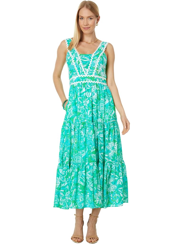 Lilly Pulitzer Pollie Cotton Midi Dress