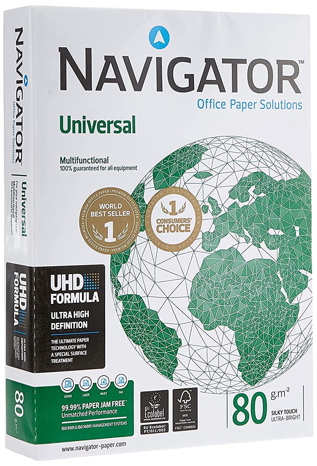 Navigator Universal, 80 g/qm, DIN A4 Copier Paper