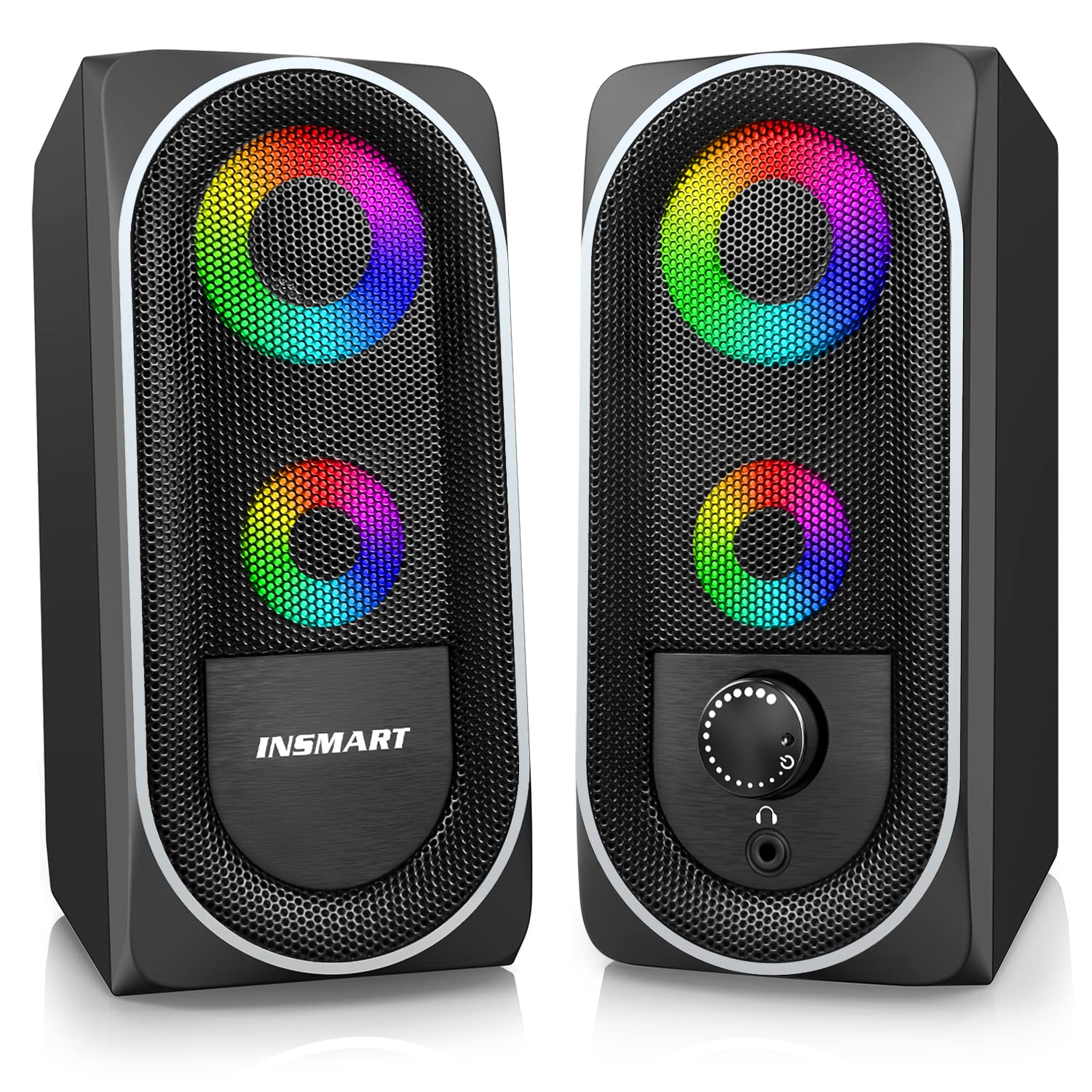 INSMART RGB Computer Speakers