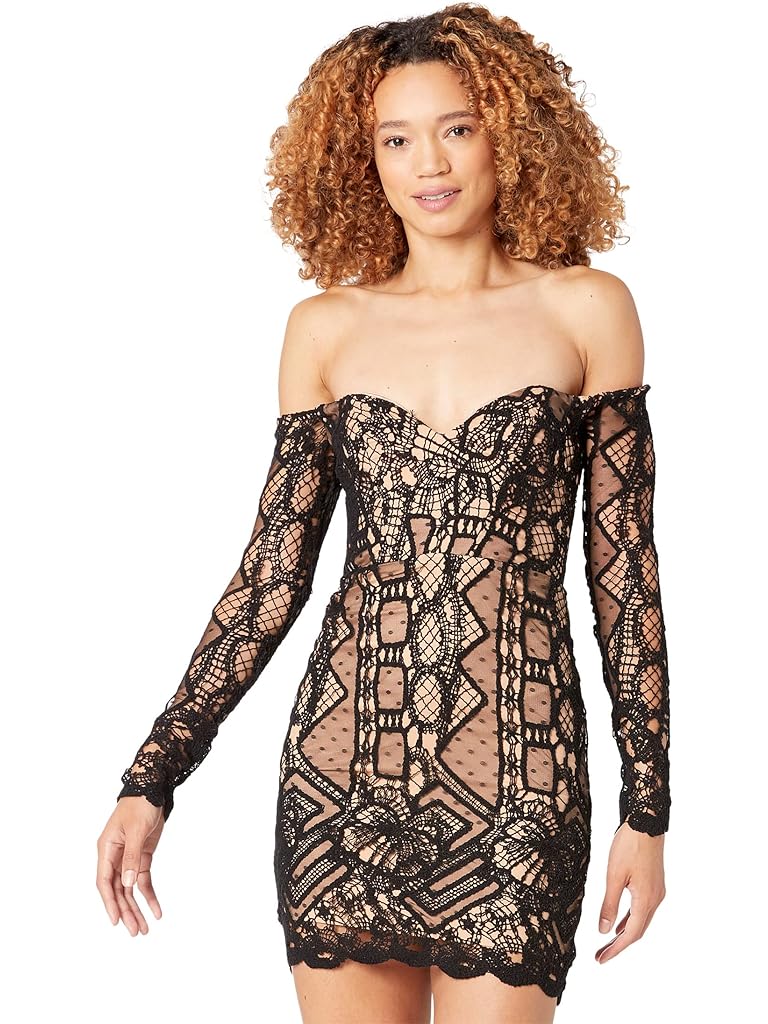 Bardot Zendaya Mini Lace Dress