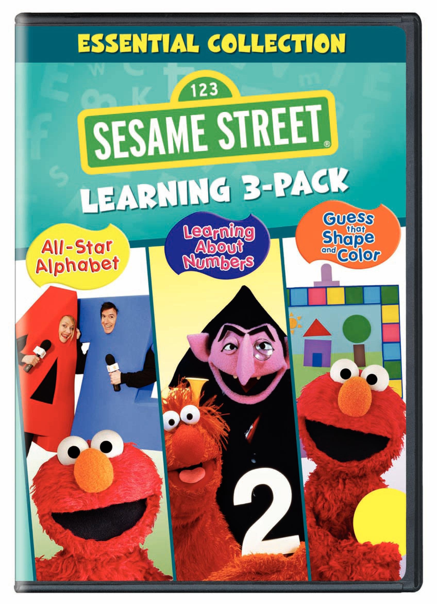 Buy Sesame Street Learning 3-Pack (All-Star Alphabet / Learning About ...