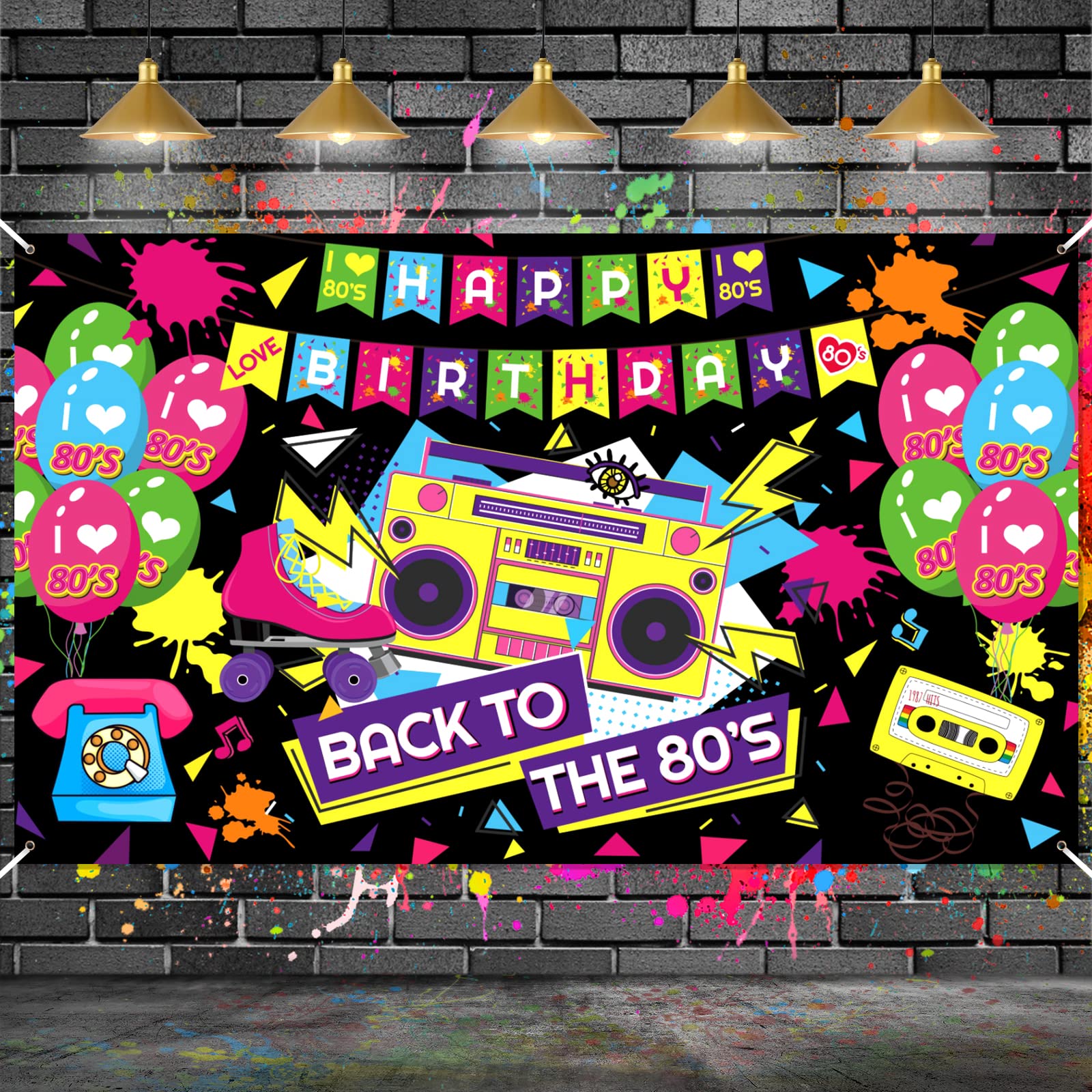 Tổ chức tiệc 80's party decoration ideas Cho bữa tiệc thôi nôi như thế nào?