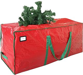 Cosy Family 7.5 ft Christmas Tree Storage Bag - Durable Heavy Duty Extra Large Artificial Xmas Holiday Tree Bag with Reinf...