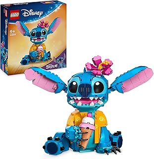 LEGO | Disney Stitch Building Toy for 9 Plus Year Old Kids, Girls & Boys, Creative Play set with Ice-Cream Cone and Charac...