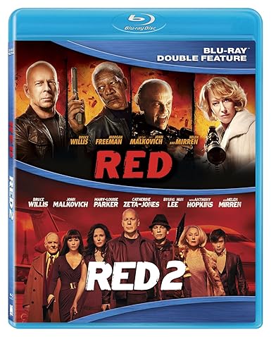 Amazon.com: Red / Red 2 Double Feature [DVD] : Schwentke, Robert ...