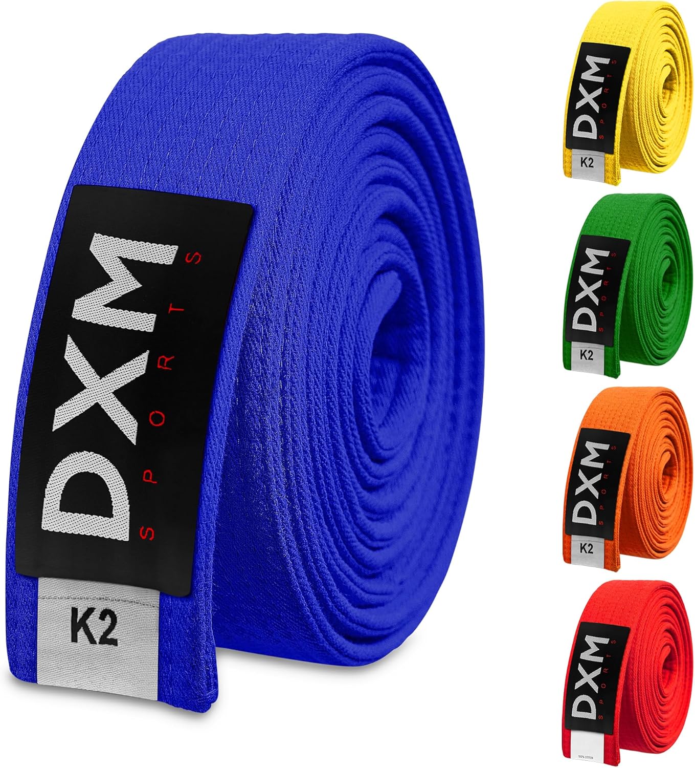 Amazon.com: DXM SPORTS BJJ Jiu Jitsu Belt - Taekwondo Karate Belt ...