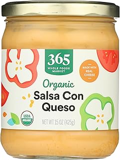 365 by Whole Foods Market, Organic Salsa Con Queso, 15 Ounce