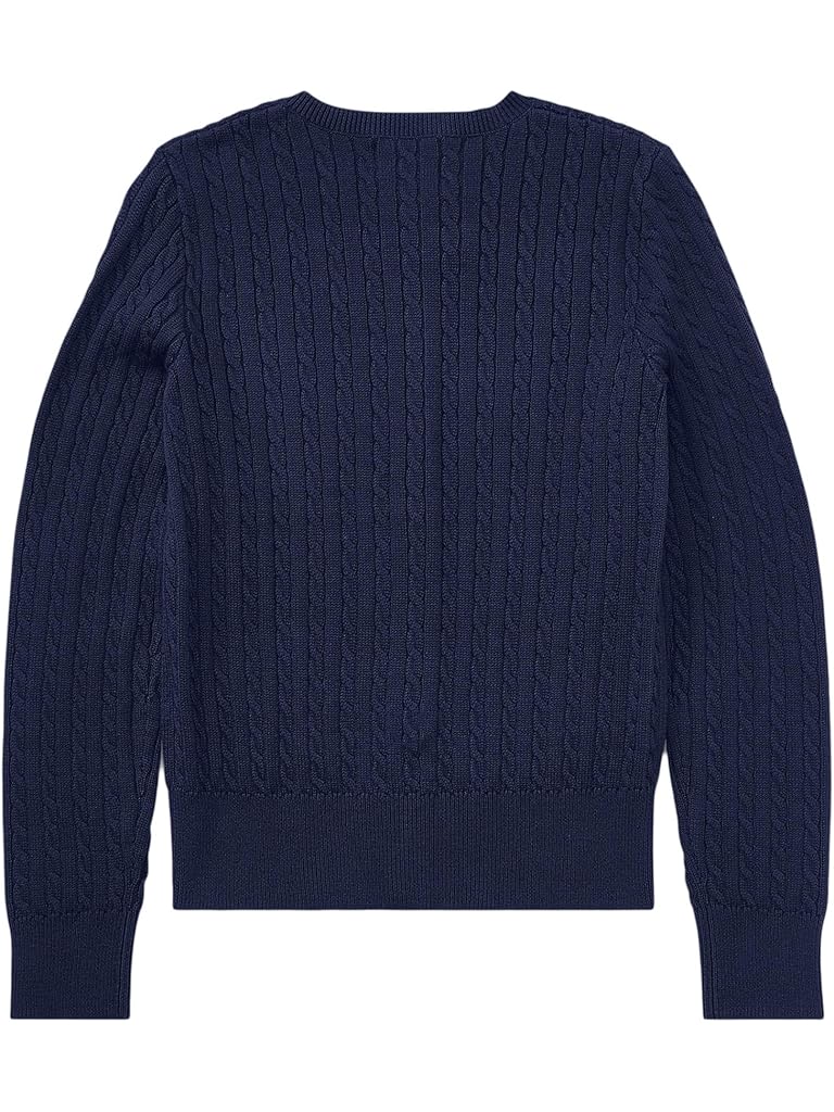 Polo Ralph Lauren Kids Cable Knit Cotton Cardigan (Big Kids)