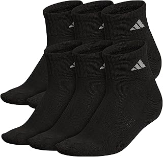 adidas Women's Athletic Quarter Socks 6-Pack