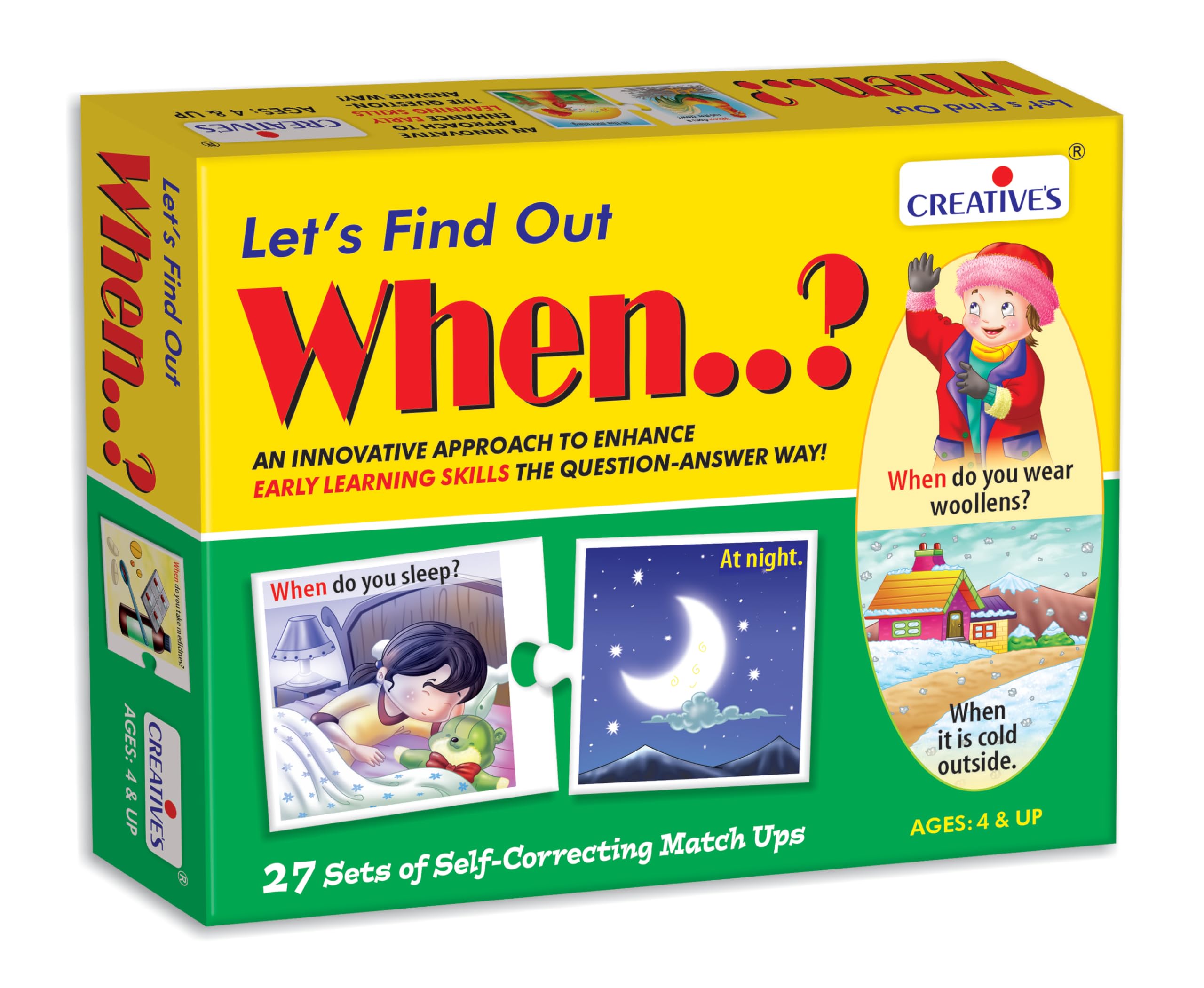 Creative's Let's Find Out When Puzzle (Multi-Color)