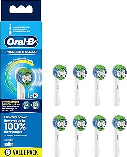 Oral-B Precision Clean Replacement Brush Heads 8 Pack