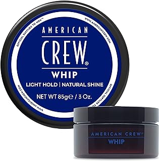 American Crew Men's Whip Styling Cream, Gifts for Him, Stocking Stuffers for Men, Like Hair Gel with Light Hold & Natural ...