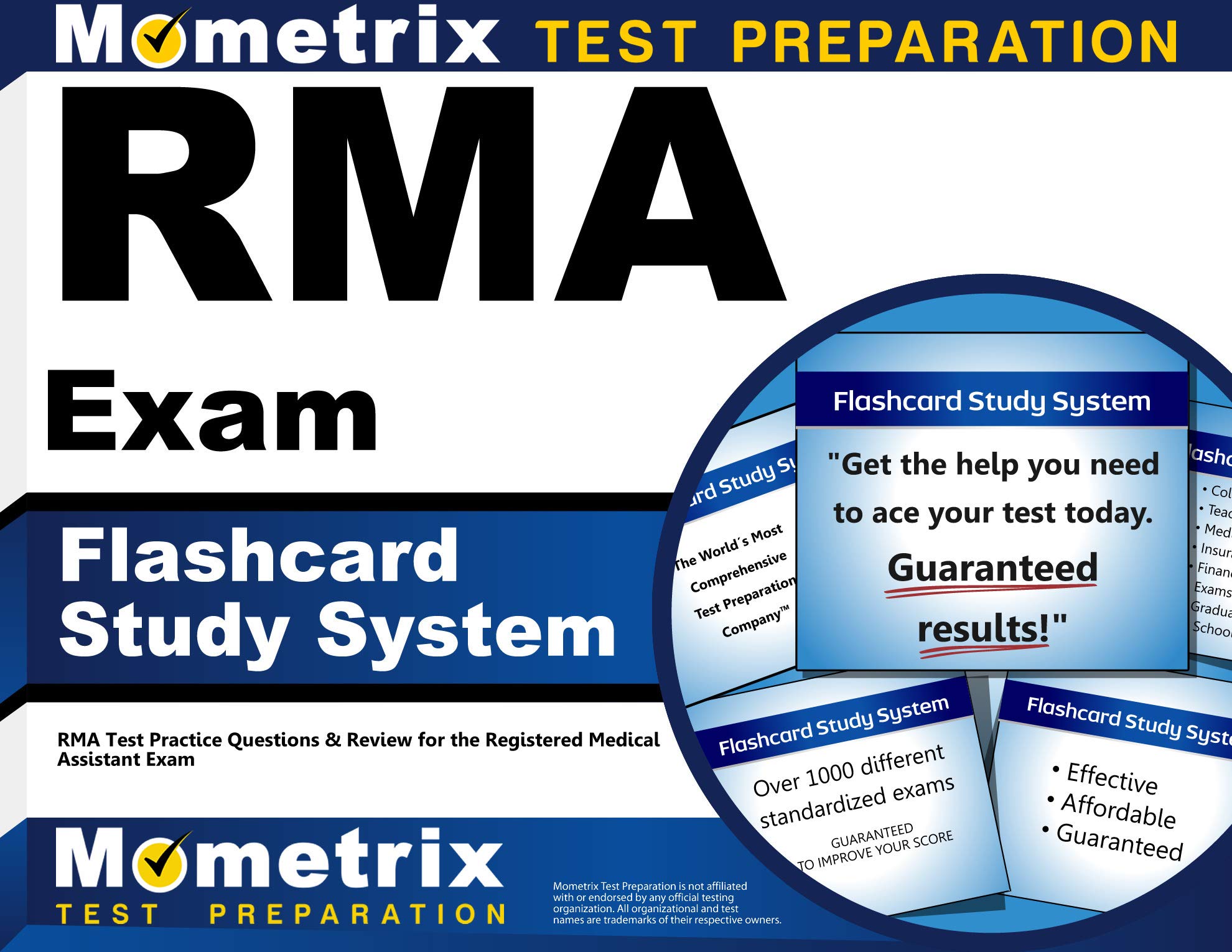 RMA Exam Flashcard Study System: RMA Test Practice Questions & Review for the Registered Medical Assistant Exam (Cards)