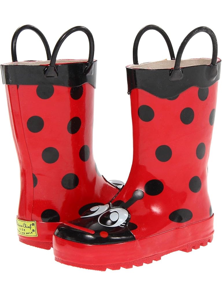 Red Western Chief Kids Ladybug Rainboot (Toddler/Little Kid/Big Kid)