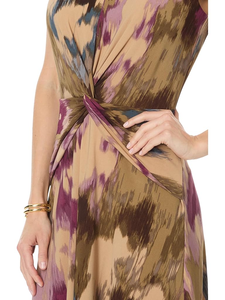 Lauren Ralph Lauren Floral Twist-Front Jersey Dress