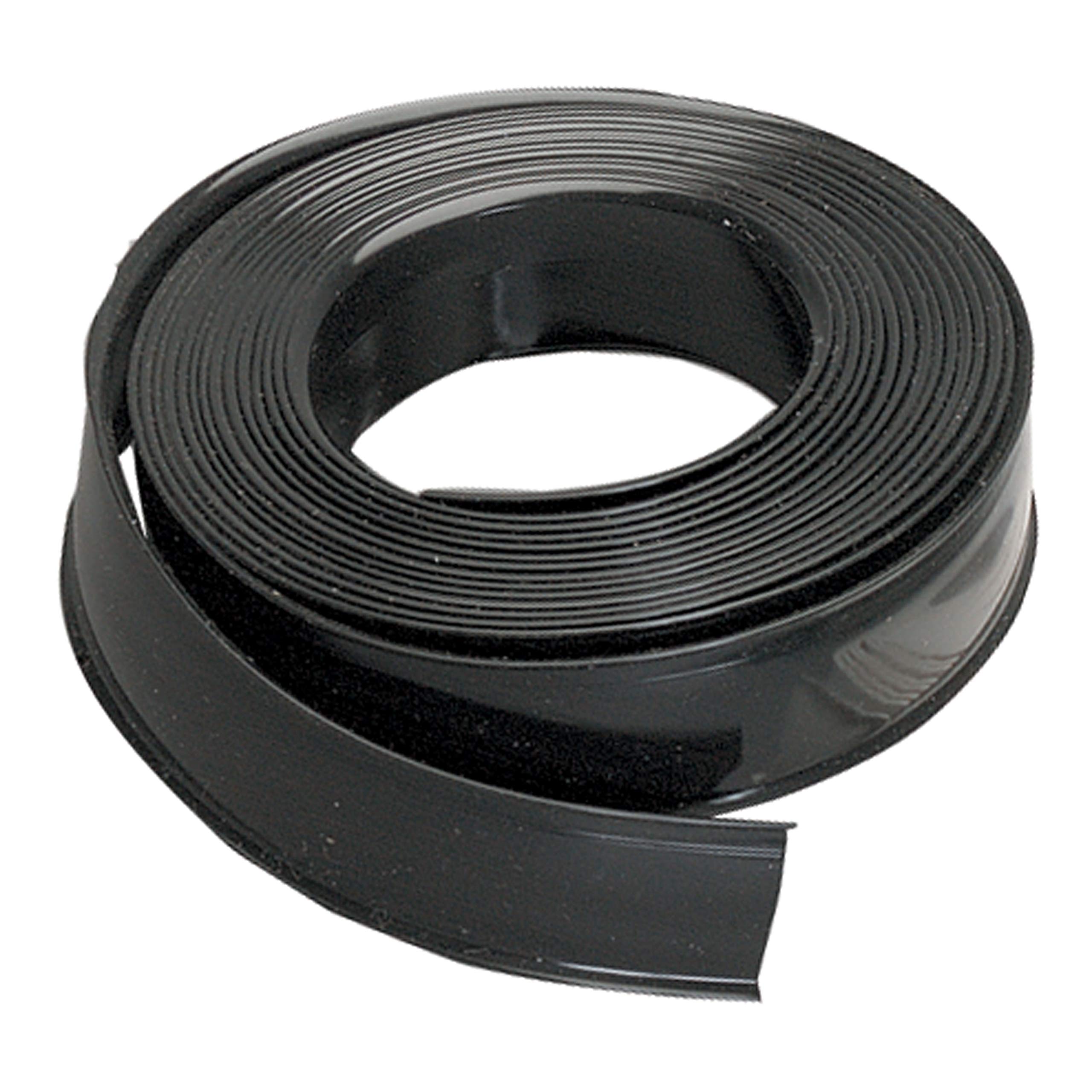 AP Products 011-312 Black 1" x 1000' Premium Vinyl Insert for Trim Moldings