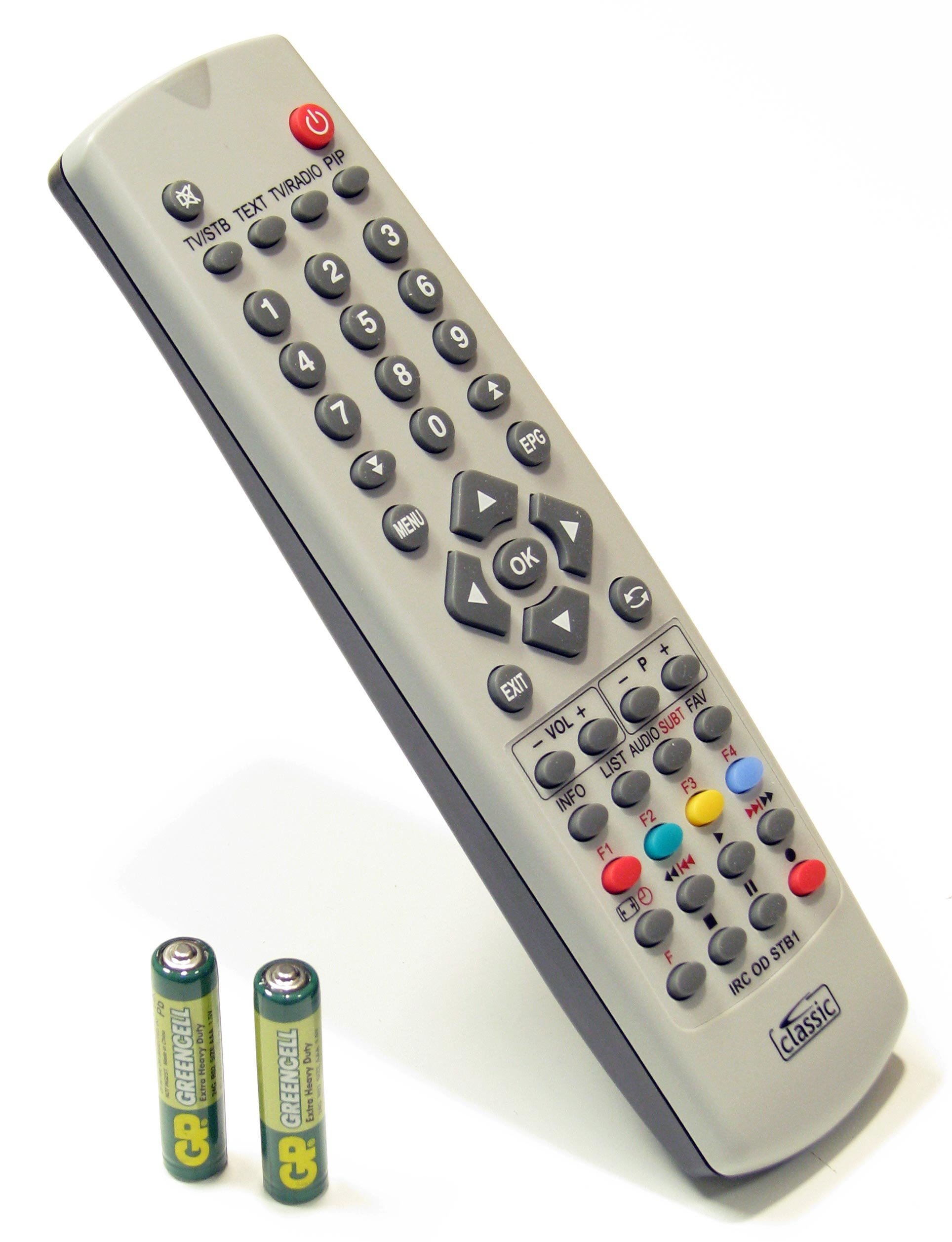 Replacement Remote Control for Gecco F2 LIGHT VERS.2 (batteries included)