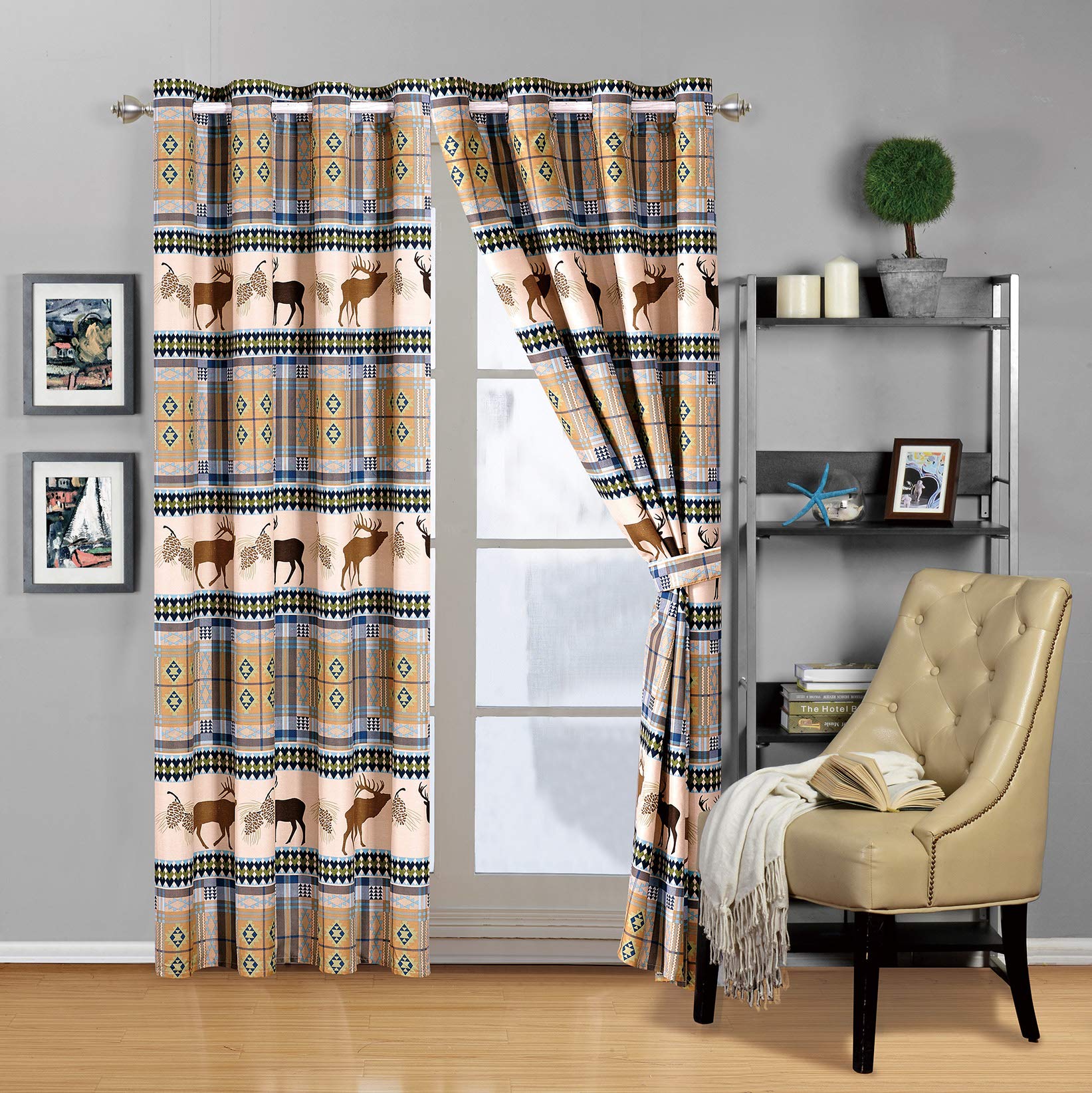 Southwestern bedroom curtains